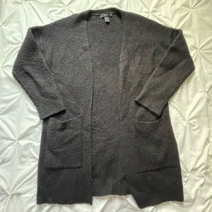 Black cardigan